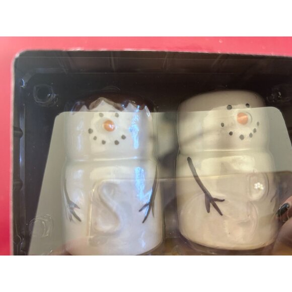 Magenta Home Snowman Canister Mug Salt & Pepper Shaker Set - Picture 3 of 15